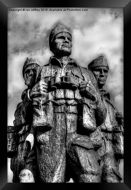 Standing Proud Framed Print by Ian Jeffrey