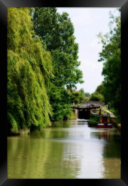 The Slow Lane Framed Print by Ian Jeffrey