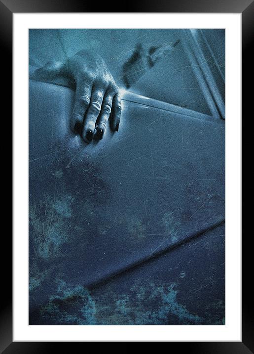 Blue Murder Framed Mounted Print by Dawn Cox