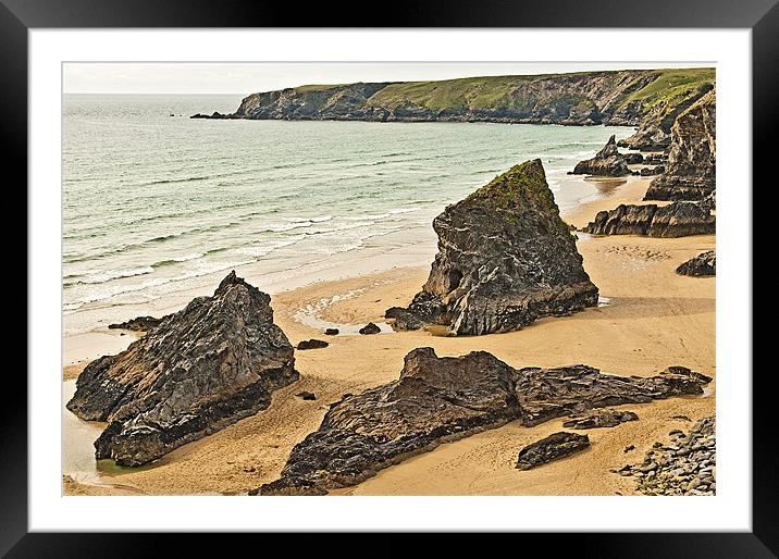 Giant Steps Framed Mounted Print by Dawn Cox