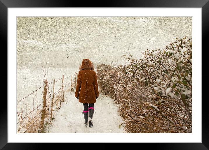finding narnia Framed Mounted Print by Dawn Cox