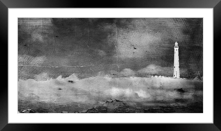 The Lighthouse Keeper Framed Mounted Print by Dawn Cox