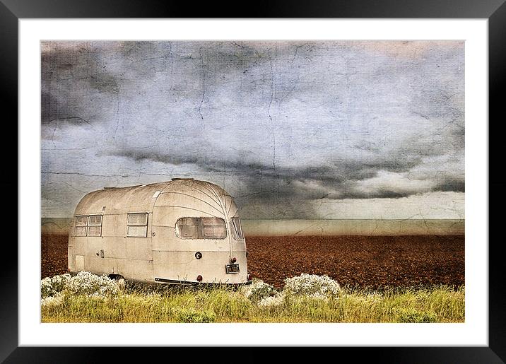 Dungeness Framed Mounted Print by Dawn Cox