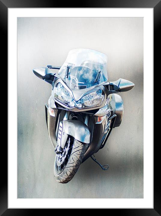 Silver Dream Machine Framed Mounted Print by Dawn Cox