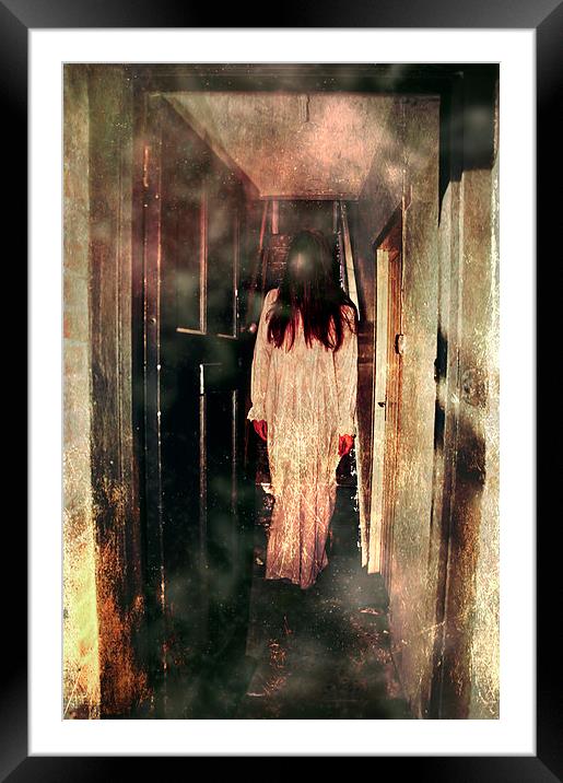 Haunted Framed Mounted Print by Dawn Cox