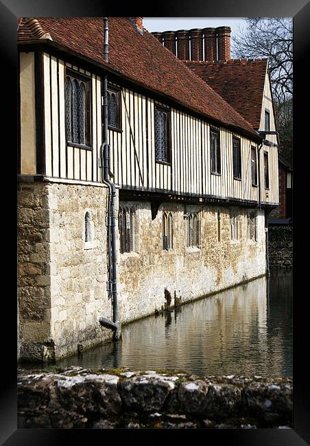 Ightham Mote Framed Print by Lizziee Cox