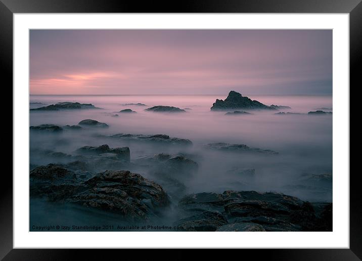 Misty Framed Mounted Print by Izzy Standbridge