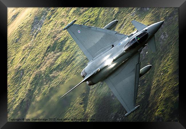 Eurofighter Typhoon Framed Print by Izzy Standbridge