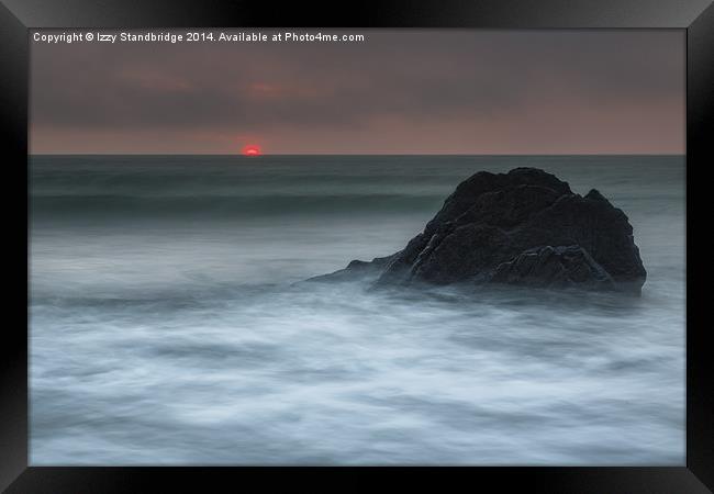 Jellybean sunset Framed Print by Izzy Standbridge