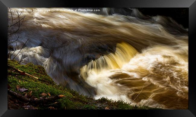  Water torrent Framed Print by Izzy Standbridge