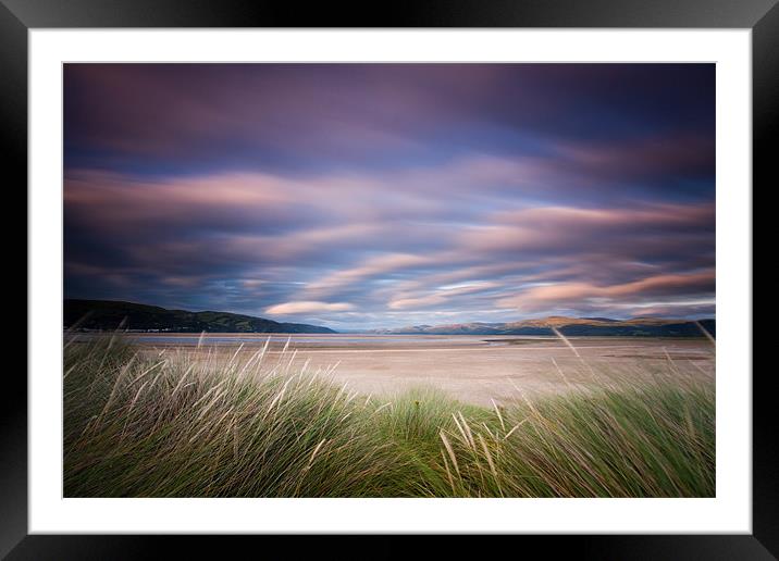 Dyfi Estuary Sunset Framed Mounted Print by Izzy Standbridge