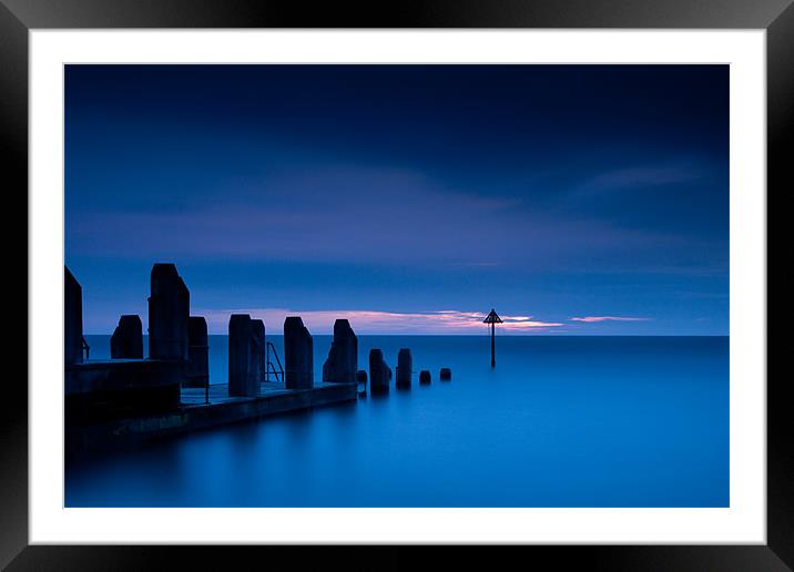 The Jetty Framed Mounted Print by Izzy Standbridge