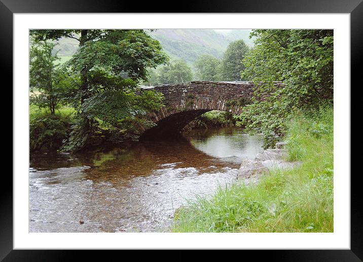 Stone Bridge Framed Mounted Print by Steve Ward