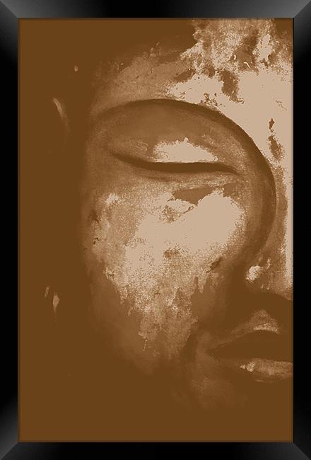 Siddhartha Buddha Framed Print by K. Appleseed.
