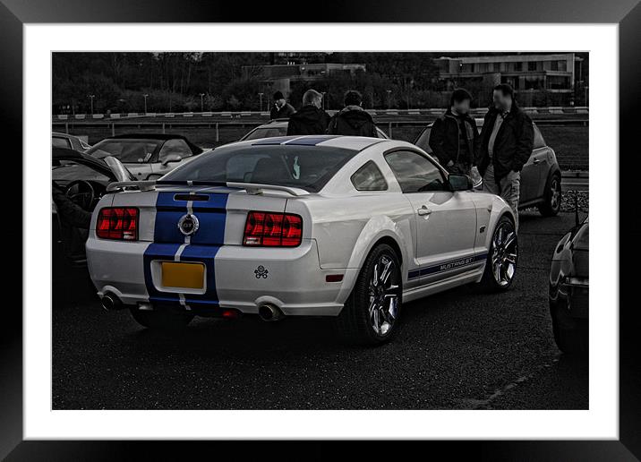 Ford Mustang GT Framed Mounted Print by Phil Hall