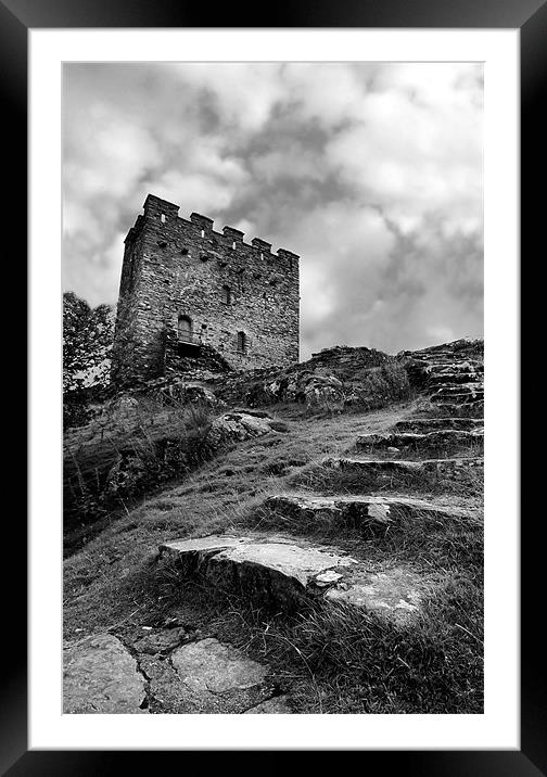 Dolwyddelan Castle Framed Mounted Print by Tony Bates