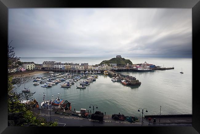 Ilfracombe harbour Framed Print by Tony Bates