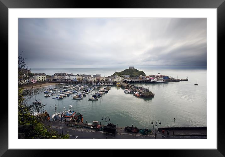 Ilfracombe harbour Framed Mounted Print by Tony Bates