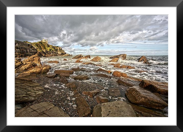 Ilfracombe Devon Framed Mounted Print by Tony Bates