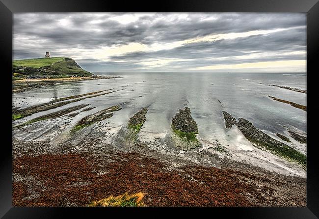 Kimmeridge bay Framed Print by Tony Bates