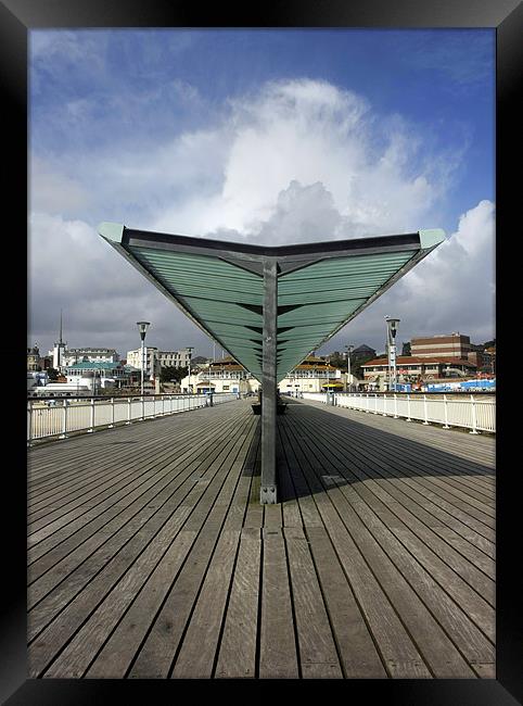 Bournemouth Pier Framed Print by Tony Bates