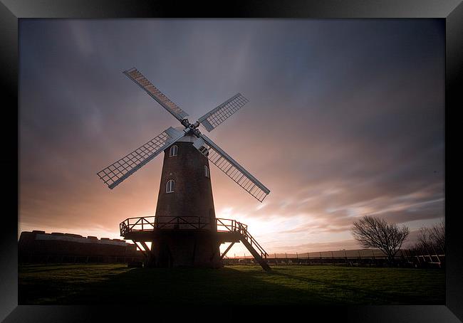  Wilton Windmill Framed Print by Tony Bates
