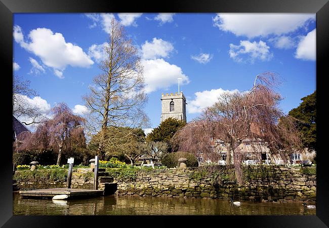  Wareham Dorset Framed Print by Tony Bates