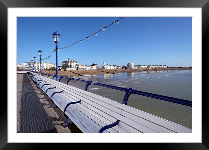 Eastbourne Pier Framed Mounted Print by Tony Bates