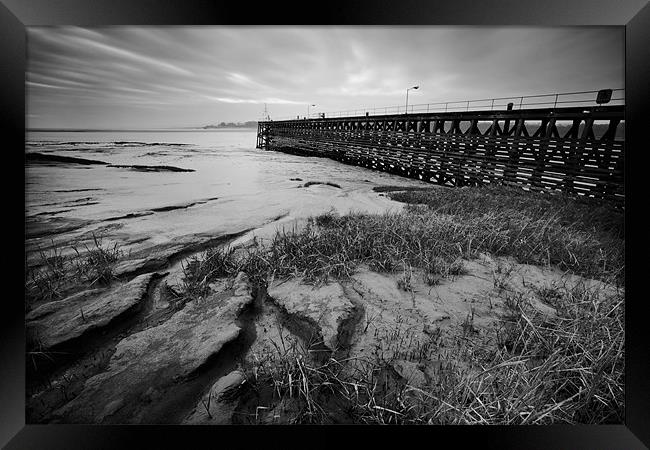 Sharpness Docks Framed Print by Tony Bates