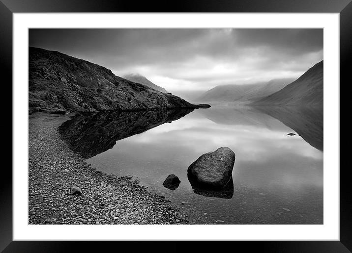 Calm Waters Framed Mounted Print by Tony Bates