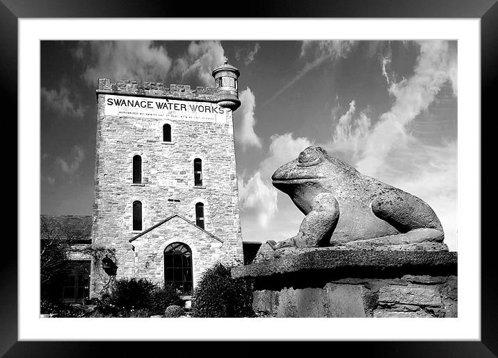 Swanage Water Works Framed Mounted Print by Tony Bates