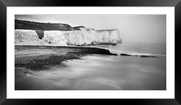 Seaford cliffs Framed Mounted Print by Tony Bates