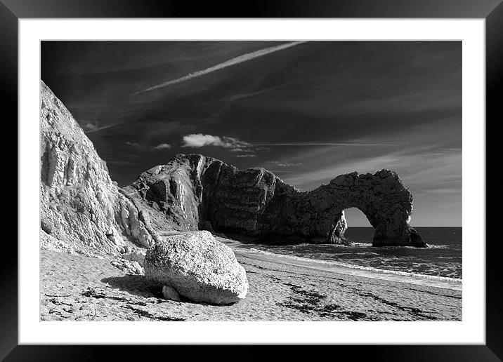 Durdle Door Framed Mounted Print by Tony Bates