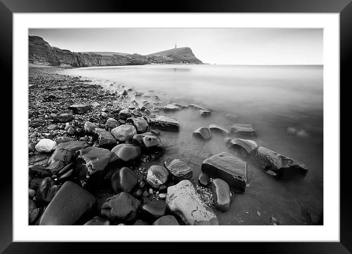 Kimmeridge Bay Framed Mounted Print by Tony Bates