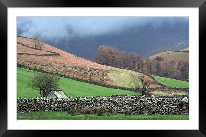 Wasdale Head Framed Mounted Print by Tony Bates