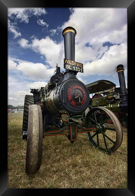 Traction Engine Framed Print by Tony Bates