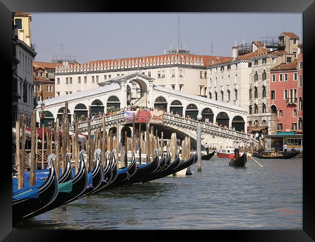 Venice Framed Print by Marja Ozwell