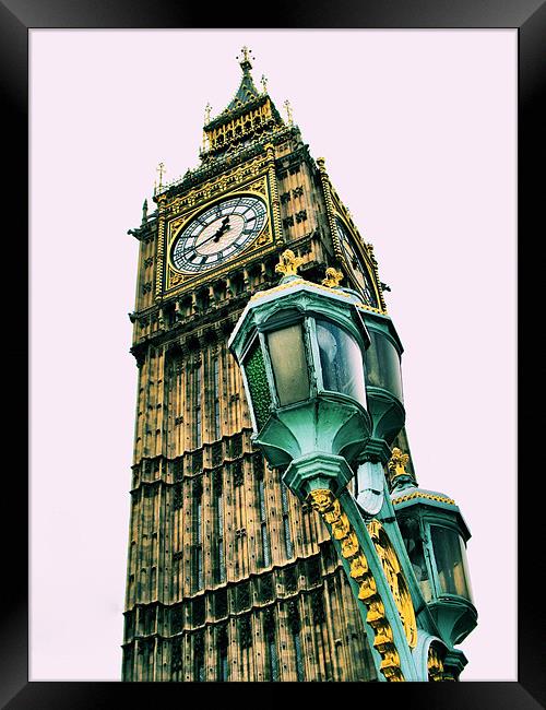 Big Ben, London Framed Print by Lucy Antony