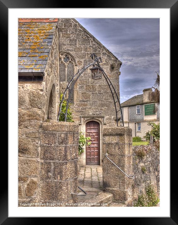 St. Ives Parish Church Framed Mounted Print by Allan Briggs