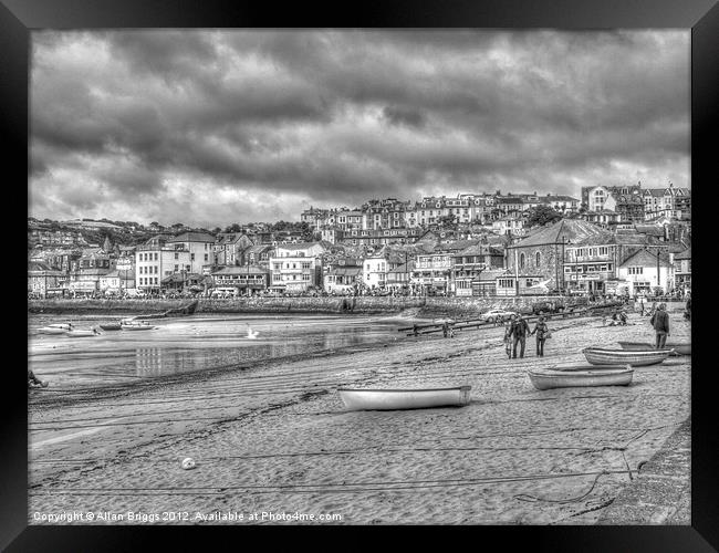 St. Ives Framed Print by Allan Briggs