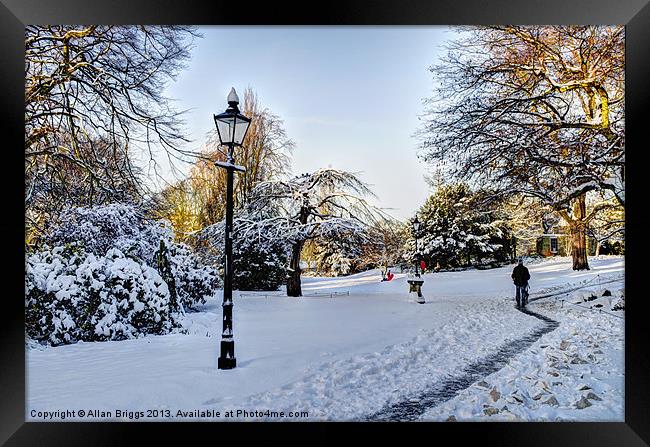 Museum Gardens, York Framed Print by Allan Briggs