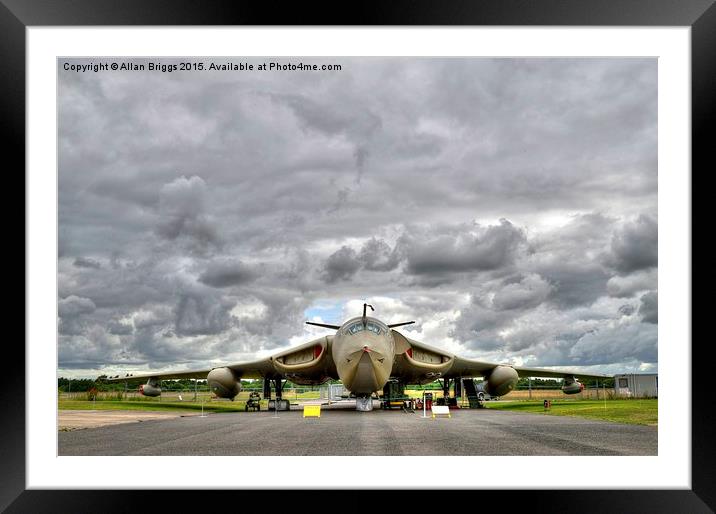  Handley Page Victor XL231 Framed Mounted Print by Allan Briggs