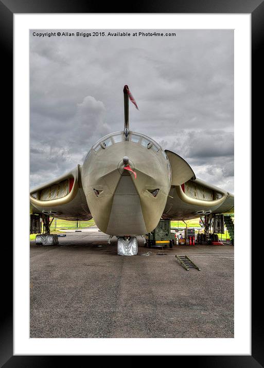  Handley Page Victor XL231 Framed Mounted Print by Allan Briggs