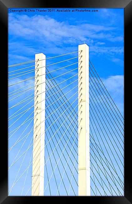 Under Tension Framed Print by Chris Thaxter