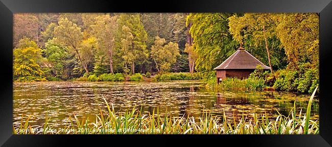 Loch Dunmore Boathouse 2 Framed Print by Chris Thaxter