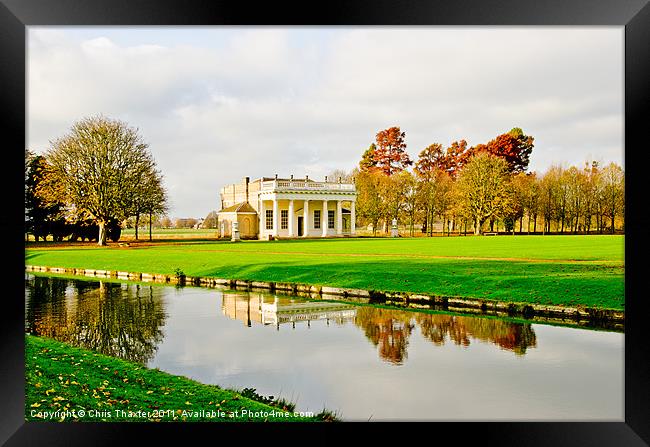 Bowling Green House Framed Print by Chris Thaxter