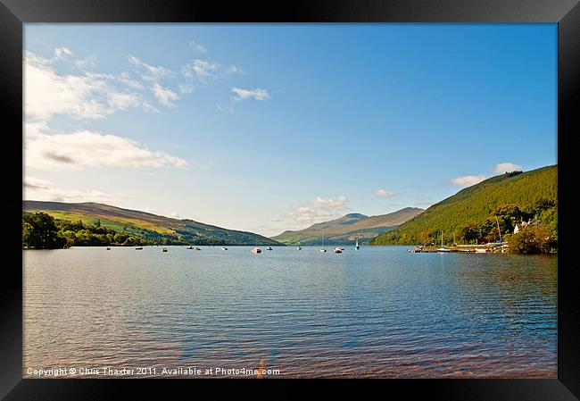 Loch Tay from Kenmore Framed Print by Chris Thaxter