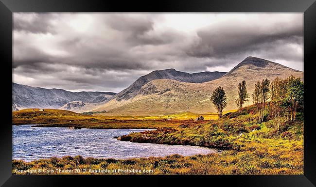 Lochan na Stainge Framed Print by Chris Thaxter
