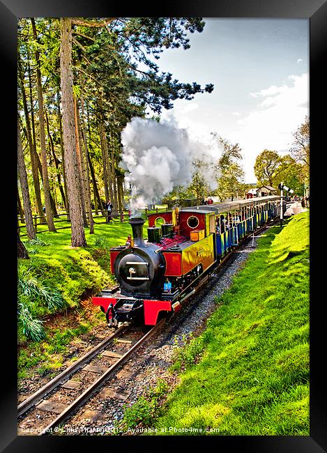 The Jumbo Express Framed Print by Chris Thaxter
