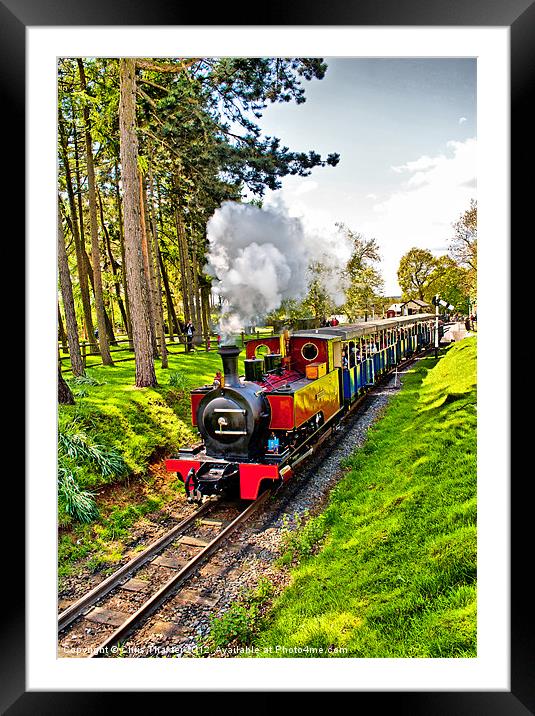 The Jumbo Express Framed Mounted Print by Chris Thaxter